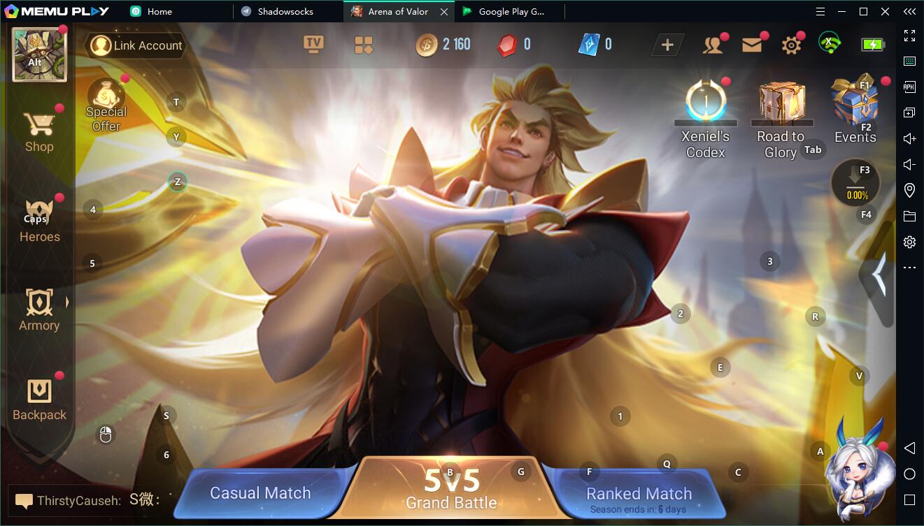 Arena of Valor on PC